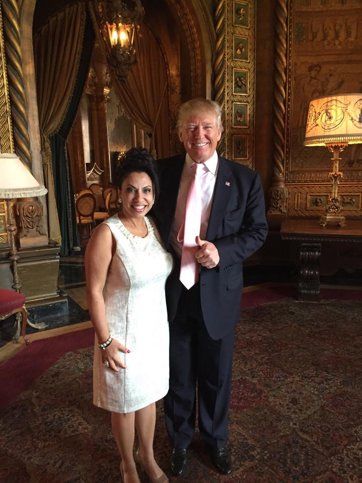 Brigitte gabriel and donald trump