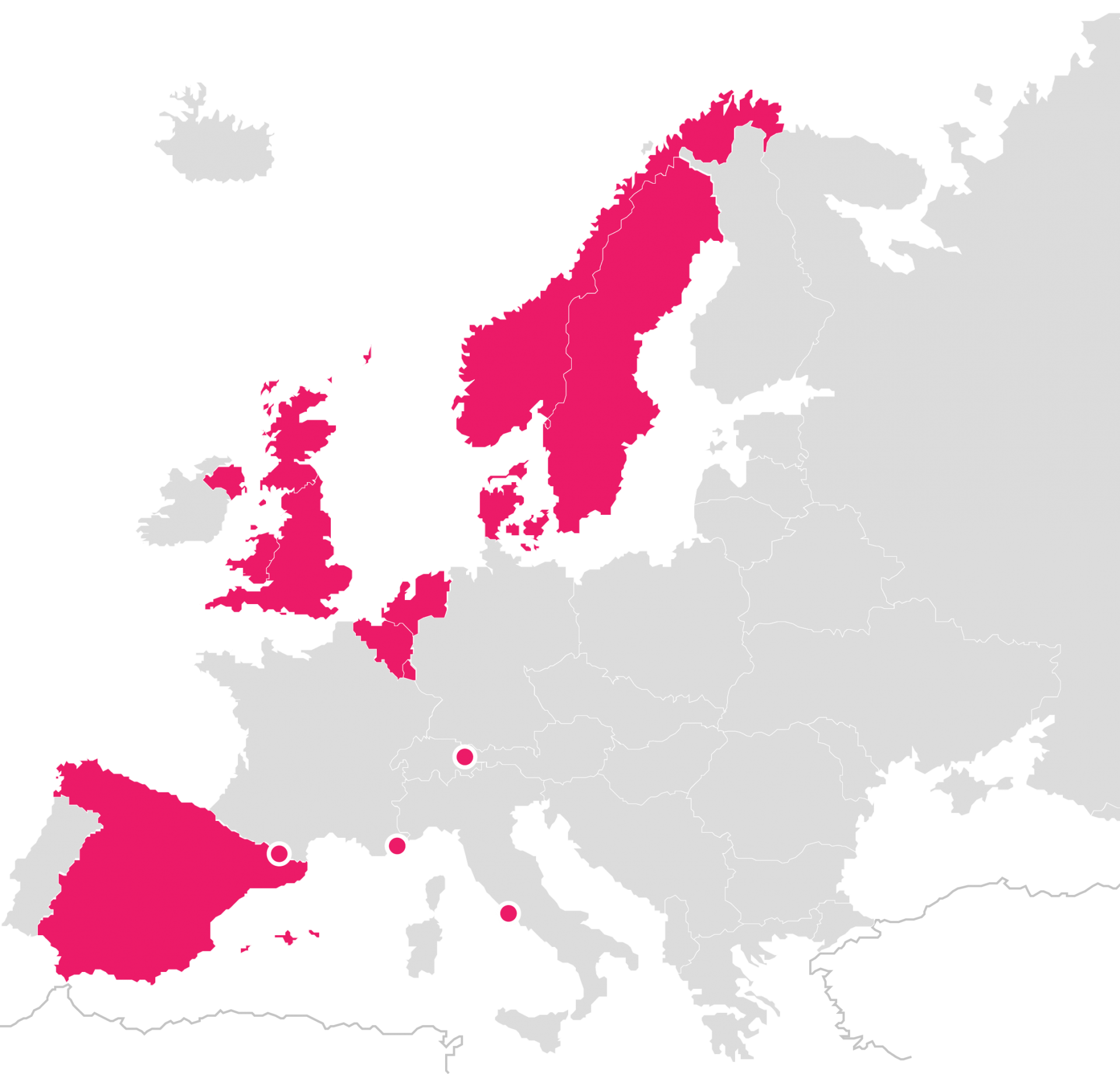 Freevector map of europe 2 0